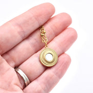 Round Boho Necklace