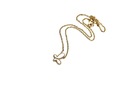 Shell Butterfly Necklace