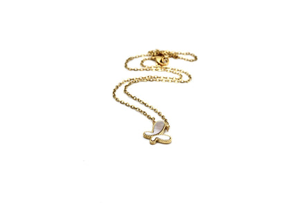 Shell Butterfly Necklace