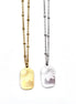 Sun Tag Necklace