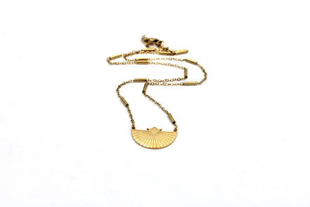 Boho Crescent Necklace