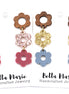 Triple Flower Earrings