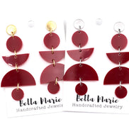 Geometric Acrylic Earrings