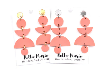 Geometric Acrylic Earrings