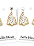 Christmas Tree Cookie Earrings