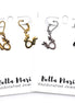 Simple Reindeer Earrings