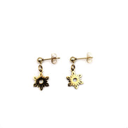 Dainty Snowflake Earrings