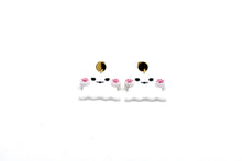 Load image into Gallery viewer, Cat Ghost Earrings
