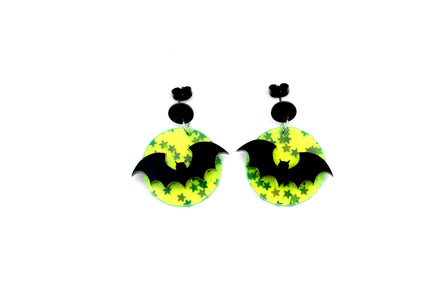 Bat Moon Earrings