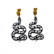 Celestial Snake Earrings