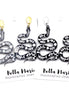 Celestial Snake Earrings