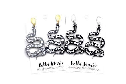Celestial Snake Earrings