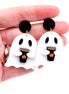 Latte Ghost Earrings