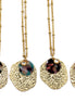 Long Gold Pendant Necklace