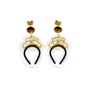 Happy New Year Headband Earrings