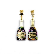 Champagne Bottle Earrings