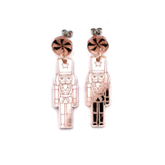 Metallic Nutcracker Earrings