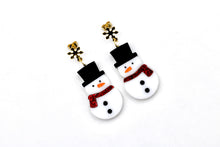 Load image into Gallery viewer, Snowman Earrings

