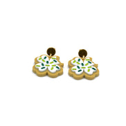Clover Cookie Earrings