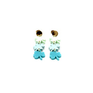 Ombre Clover Earrings