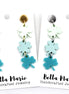 Ombre Clover Earrings