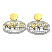New Years Eve Disco Ball Earrings