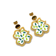Clover Cookie Earrings
