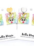 Colorful Bunny Earrings