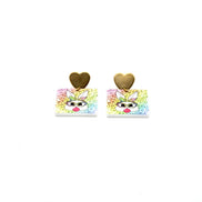 Colorful Bunny Earrings