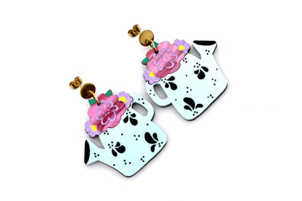 Watering Can Earrings