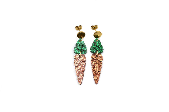 Carrot Earrings