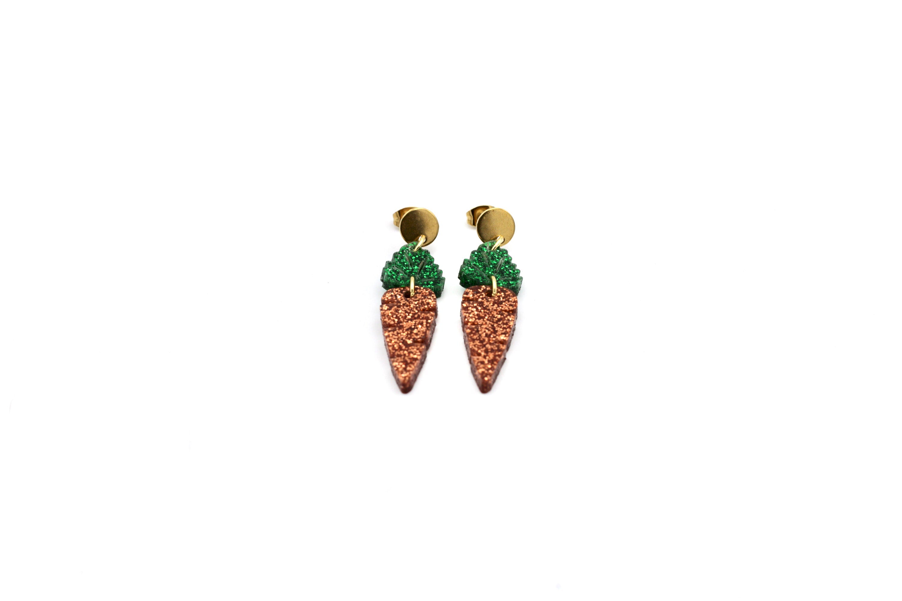 Carrot Earrings