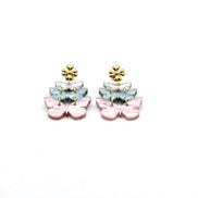 Pastel Butterfly Earrings