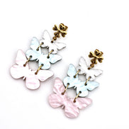 Pastel Butterfly Earrings