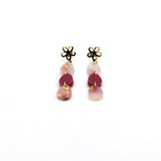Pink Easter Egg Earrings