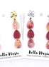 Pink Easter Egg Earrings