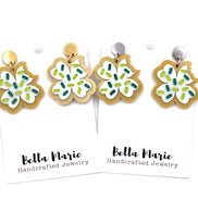Clover Cookie Earrings