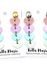 Pastel Heart Earrings