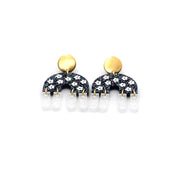 Flower Fringe Earrings