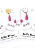 White Bunny Earrings
