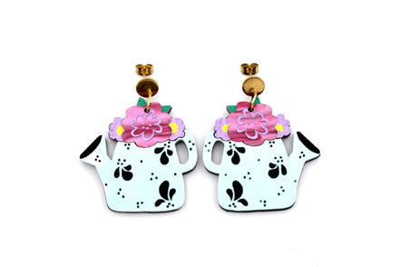 Watering Can Earrings