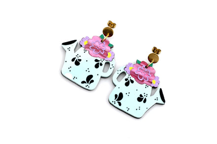 Watering Can Earrings