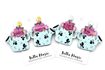 Watering Can Earrings