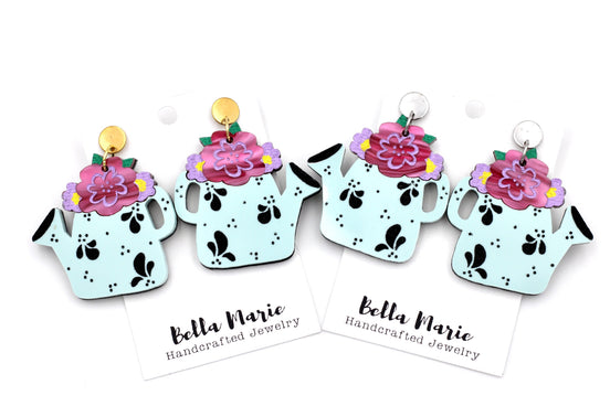 Watering Can Earrings