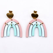 Pastel Rainbow Earrings