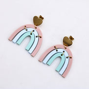 Pastel Rainbow Earrings