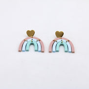Pastel Rainbow Earrings