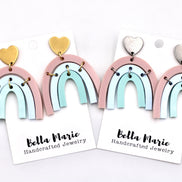 Pastel Rainbow Earrings