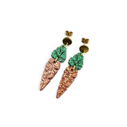 Carrot Earrings