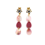 Pink Easter Egg Earrings